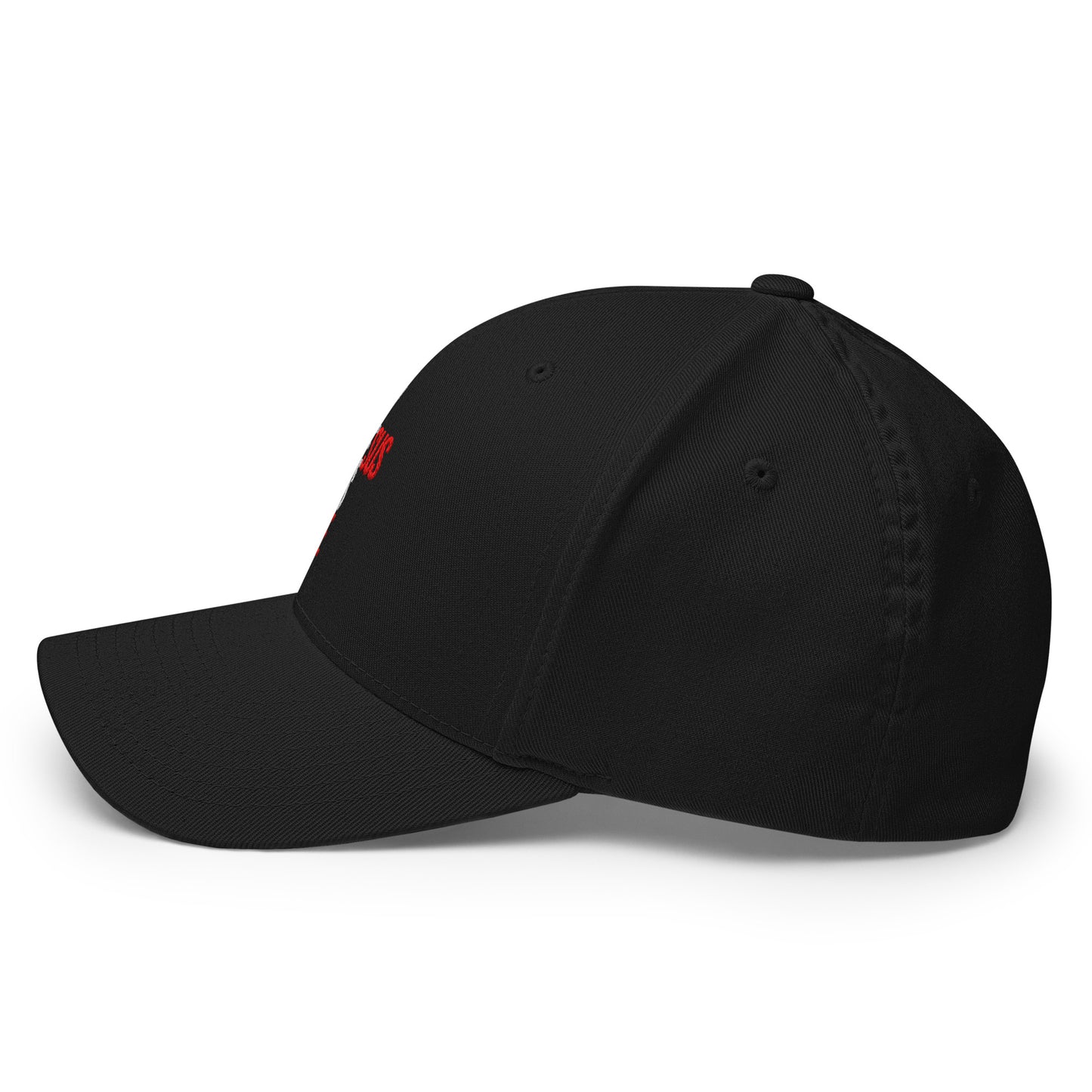 Navy Adult Structured Twill Cap: Yes Jesus Loves Me