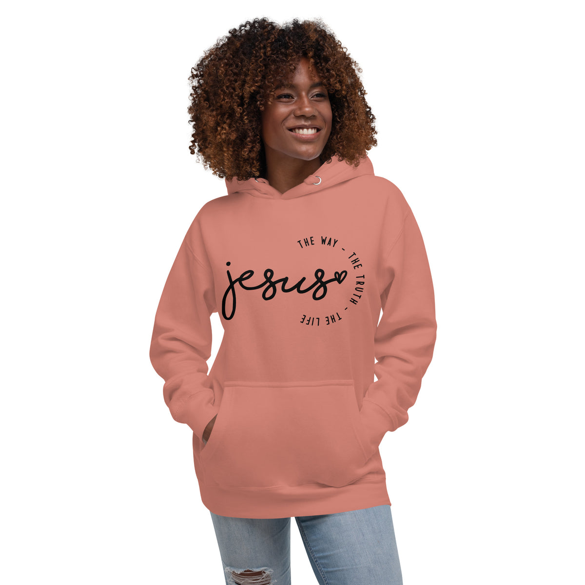 unisex hoodie for adults with graphic design christian