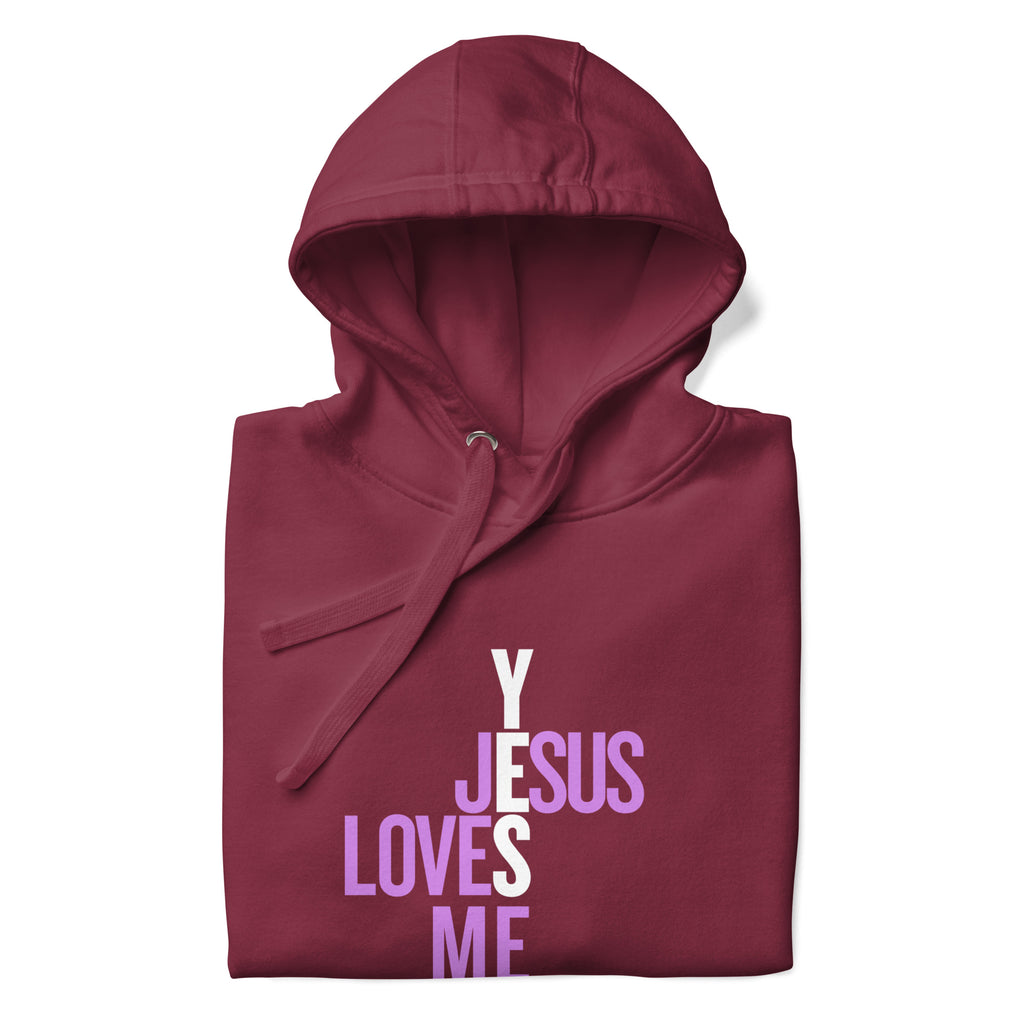 Christian Adult Unisex Hoodie: Yes Jesus Loves You