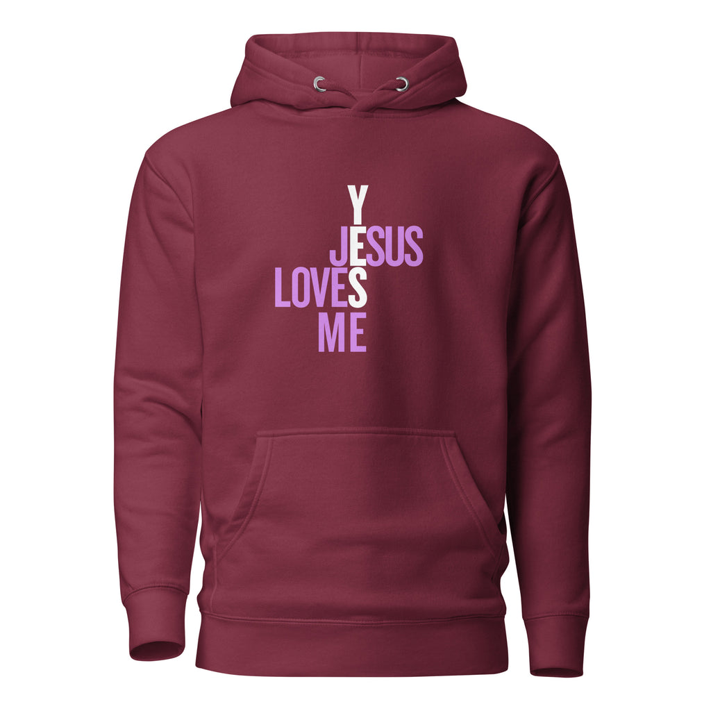 Christian Adult Unisex Hoodie: Yes Jesus Loves You