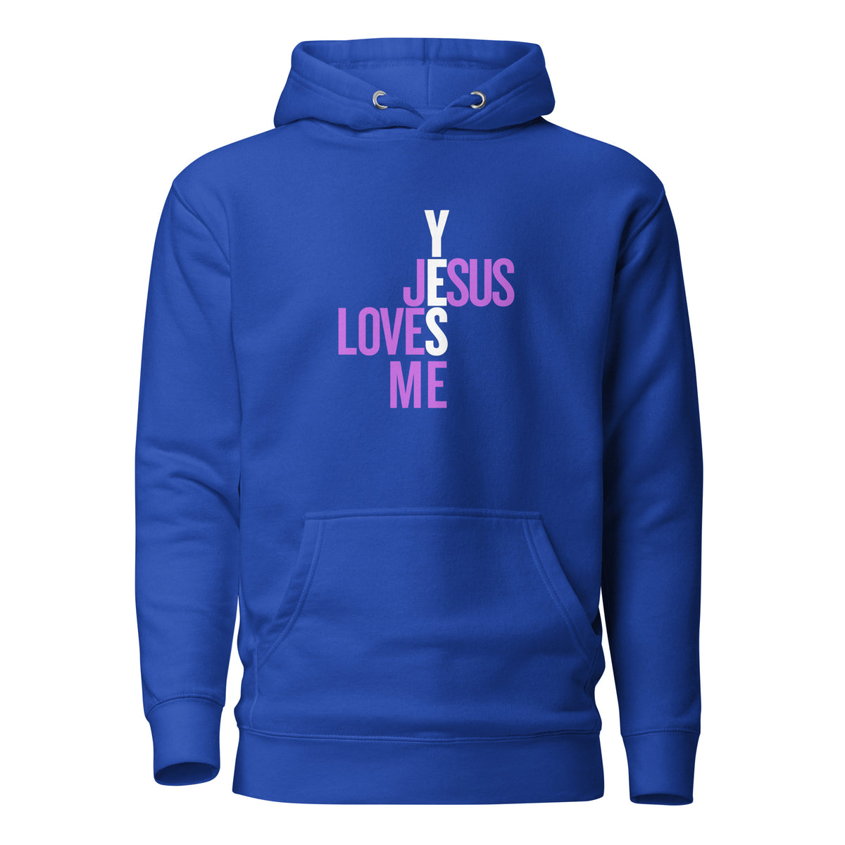 Christian Adult Unisex Hoodie-Yes Jesus Love Me