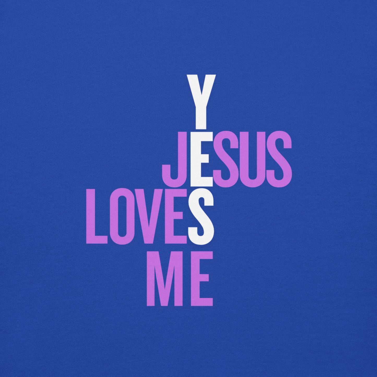 Christian Adult Unisex Hoodie-Yes Jesus Love Me