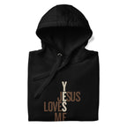 Christian Adult Unisex Hoodie: Yes, Jesus Loves Me