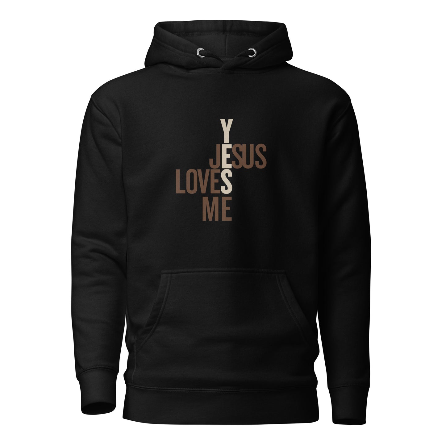 Christian Adult Unisex Hoodie: Yes, Jesus Loves Me