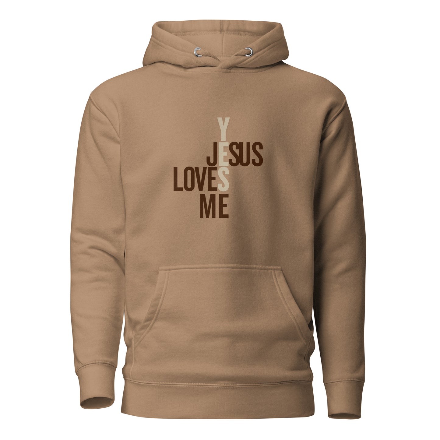 Christian Adult Unisex Hoodie: Yes, Jesus Loves Me