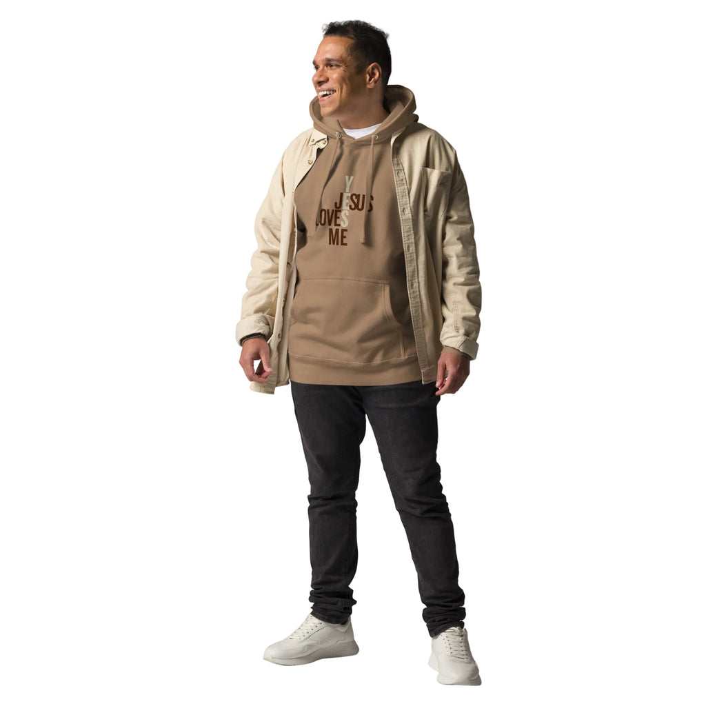 Christian Adult Unisex Hoodie: Yes, Jesus Loves Me