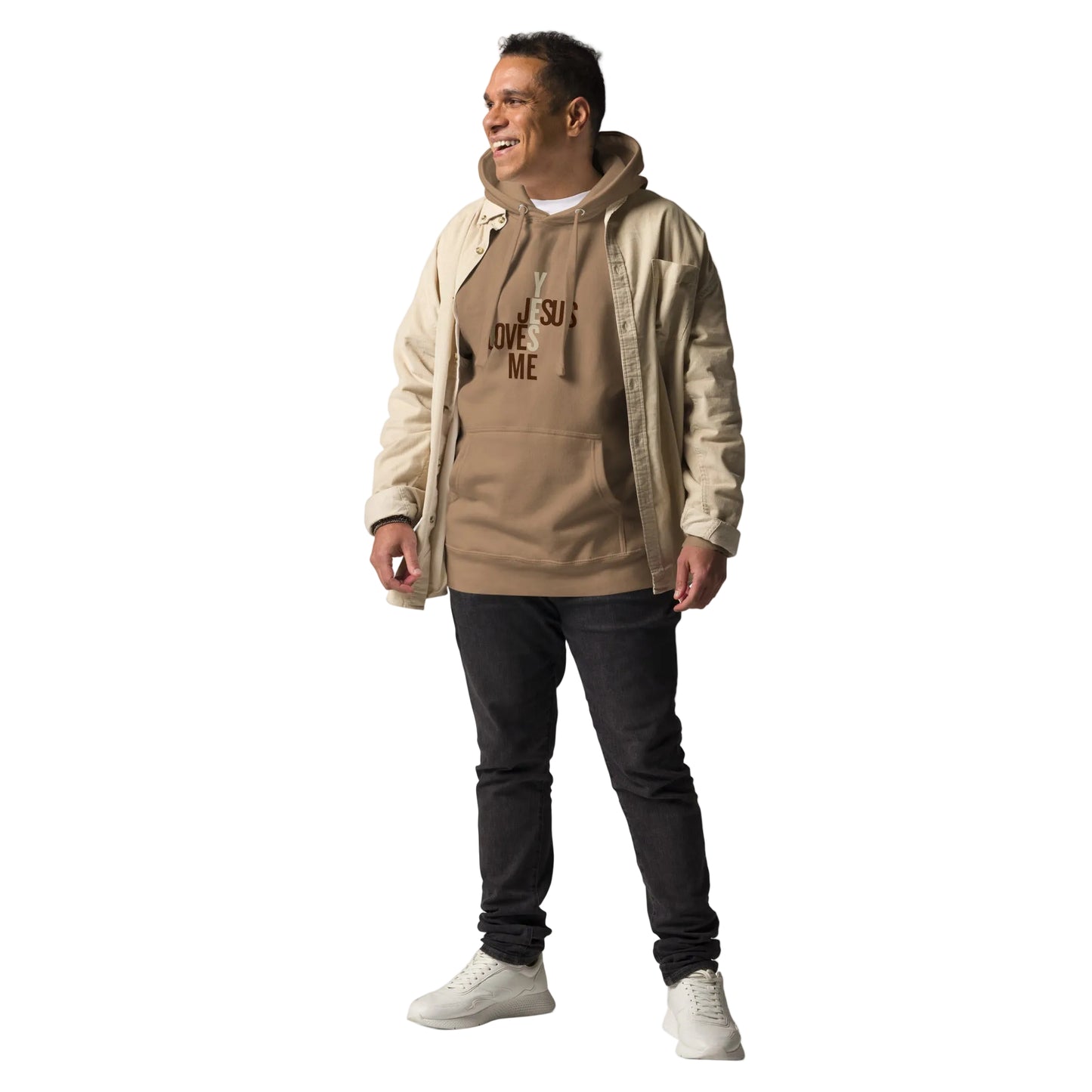 Christian Adult Unisex Hoodie: Yes, Jesus Loves Me