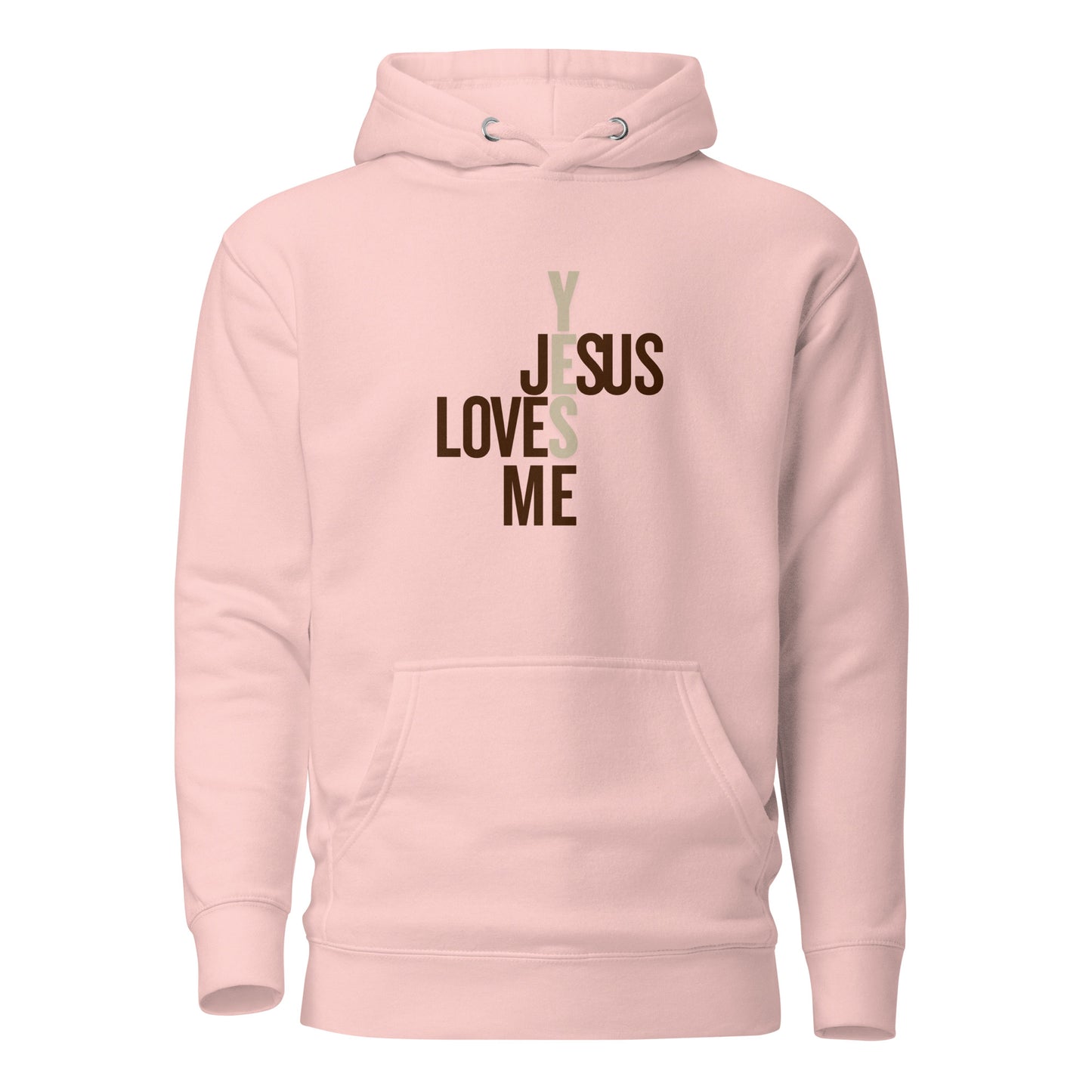 Adult Unisex Hoodie, Yes Jesus Loves Me